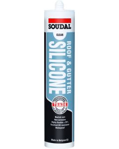 SOUDAL 127778 ROOF & GUTTER SILICONE GREY - 300ML