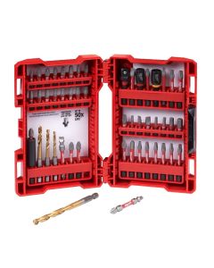 MILWAUKEE 48324024 SHOCKWAVE 50 PCE DRILL AND DRIVE SET