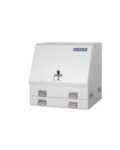 KINCROME 51202W UPRIGHT TRUCK BOX 2 DRAWER WHITE