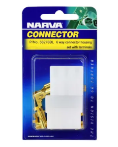 NARVA 56276BL 6 WAY QUICK CONNECTOR 2 PACK