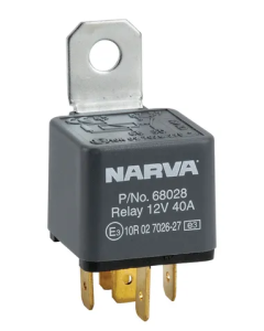 NARVA 68028BL RELAY 12V 40A 5 PIN BL PK 1