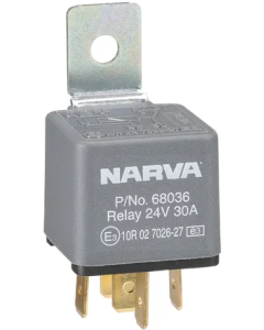 NARVA 68036BL RELAY 24V 5 PIN 30 A BL PK 1