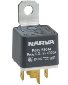 NARVA 68044BL RELAY 5 PIN 40/30A