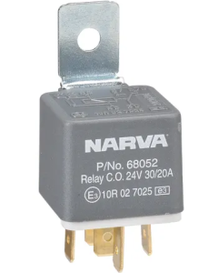 NARVA 68052BL RELAY 24V 5 PIN 30/20A