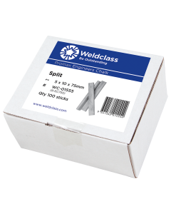 WELDCLASS 6-EC755 CHALK 10X5X75MM SPLIT -BOX 100 PCS