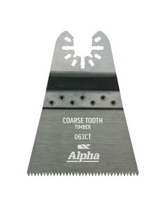 ALPHA 063CT1 COARSE TOOTH 63MM - TIMBER MULTI-TOOL BLADE