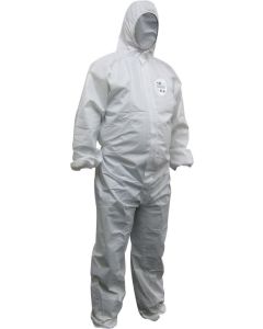 CHEMGUARD COC621-XL SMS DISPOSABLE COVERALLS - WHITE - XL