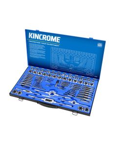 KINCROME K12087 TAP & DIE SET 87 PIECE NC / NF / METRIC