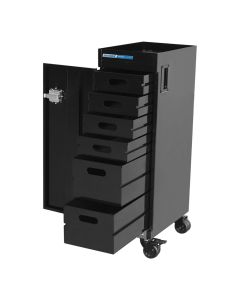 KINCROME K7368 TRADE CENTRE MOBILE PARTS TROLLEY 6 TRAY