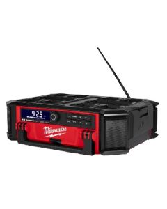 MILWAUKEE M18PORC-0 M18 PACKOUT RADIO + CHARGER TOOL ONLY
