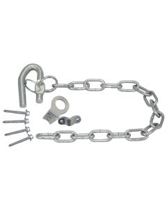 ROTECH SCREW-ON SPRING HOOK LATCH KIT W/500MM CHAIN
