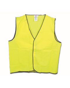 MAXISAFE SVV601-S HI-VIS YELLOW SAFETY VEST - DAY USE CLASS D - SMALL