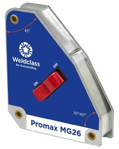 WELDCLASS WC-01886 MAGNET ON/OFF PROMAX MG26 150X130X35MM