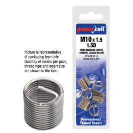 Helicoil Thread Repair Inserts M12 X 1.75mm 10 Pack - View #4