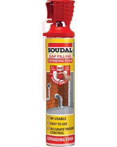 SOUDAL 130373 GENIUS GUN GAP FILLING EXPANDING FOAM 750ML