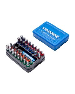 KINCROME 13651 TORX, HEX BIT & HOLDER SET 33 PIECE