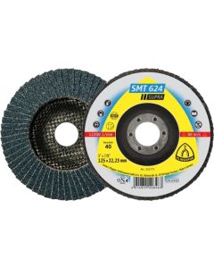 KLINGSPOR 322774 125MM (5 INCH) 60G ABRASIVE MOP DISCS ZIRICONIA ALUMINA