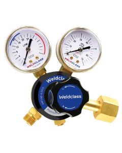 WELDCLASS 4-CO2R1 REGULATOR CO2 PLATINUM 0-28 LPM