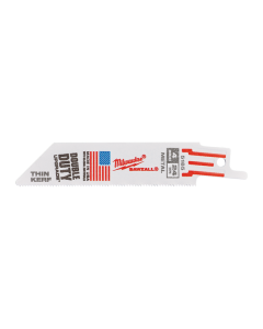 MILWAUKEE 48005185 THIN KERF METAL SAWZALL  BLADE 100MM 24TPI PKT 5