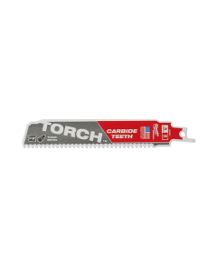 MILWAUKEE 48005201 THE TORCH WITH CARBIDE TEETH METAL DEMOLITION SAWZALL BLADE