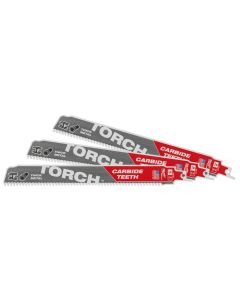 MILWAUKEE 48005302 THE TORCH WITH CARBIDE TEETH METAL DEMOLITION SAWZALL BLADE