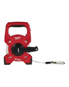 MILWAUKEE 48225330 FIBREGLASS OPEN REEL LONG TAPE 30M/100FT