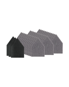 MILWAUKEE 48805406 MILWAUKEE ASSORTED HOOK AND LOOK NET SANDPAPER 36PK