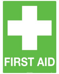 600X400MM - METAL - FIRST AID