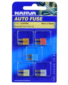 NARVA 52400BL MICRO 2 BLADE FUSE ASSORTMENT BL PK 5