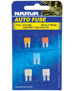 NARVA 52800BL ASSORTED BLADE FUSE BL PK 5