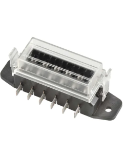 NARVA 54422BL FUSE HOLDER 6 WAY TRANS BL PK 1