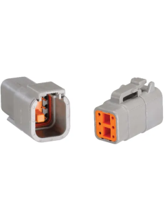 NARVA 57306BL 6 WAY DTM DEUTSCH CONNECTOR KIT BL 2 PK