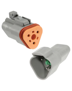 NARVA 57423BL 3 WAY DT DEUTSCH CONNECTOR KIT BL 2 PK