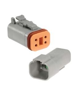 NARVA 57424BL 4 WAY DT DEUTSCH CONNECTOR KIT BL 2 PK