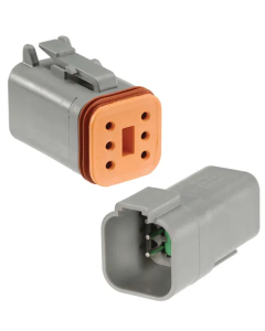 NARVA 57426BL 6 WAY DT DEUTSCH CONNECTOR KIT BL 2 PK