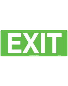 350X145MM - METAL - LUMINOUS - EXIT