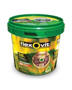 FLEXOVIT 125X1.0X22.23 ZA60Y-T41 ULTRA THIN CUT-OFF WHEEL 100PK
