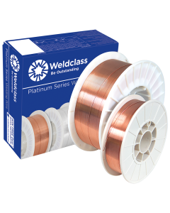 WELDCLASS 2-XMS608/06 0.6MM MIG WIRE STEEL PLATINUM XT6 5KG