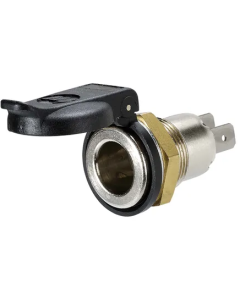 NARVA 82105BL ACCESSORY SOCKET ALUMINIUM BL PK 1
