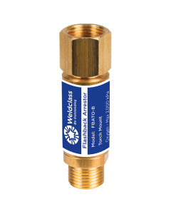 WELDCLASS P4-FBATO FLASHBACK ARRESTOR FOR TORCH OXYGEN