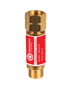 WELDCLASS P4-FBATF FLASHBACK ARRESTOR FOR TORCH ACET/LPG