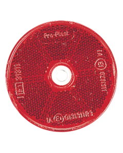 NARVA 84012BL RED REFLEX REFLECTORS 60MM BL PK 2
