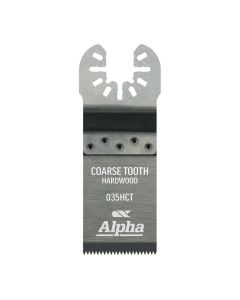 ALPHA A035HCT1 COARSE TOOTH 35MM - HARDWOOD MULTI-TOOL BLADE