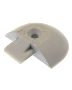 RED CAT BHCARGO 45MM ALUMINIUM TRACK END CAP GY