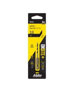 ALPHA C9STQRM030 3.0MM - ONSITE PLUS IMPACT STEP TIP DRILL BIT