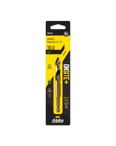 ALPHA C9STQRM100 10.0MM - ONSITE PLUS IMPACT STEP TIP DRILL BIT