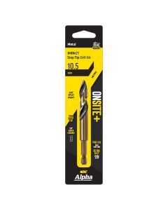 ALPHA C9STQRM105 10.5MM - ONSITE PLUS IMPACT STEP TIP DRILL BIT