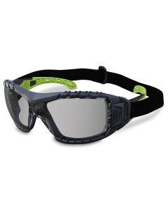 EVOLVE EVO371-GH SMOKE SAFETY GLASSES W/GASKET AND HEADBAND