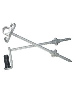 ROTECH FASTRFIT TIMBER POST HINGE SET 25NB