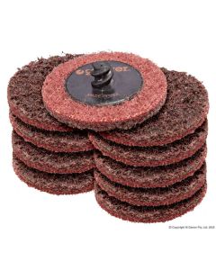 GEIGER GPA1528X10 50MM ABRASIVE DISC PACK (MAROON)